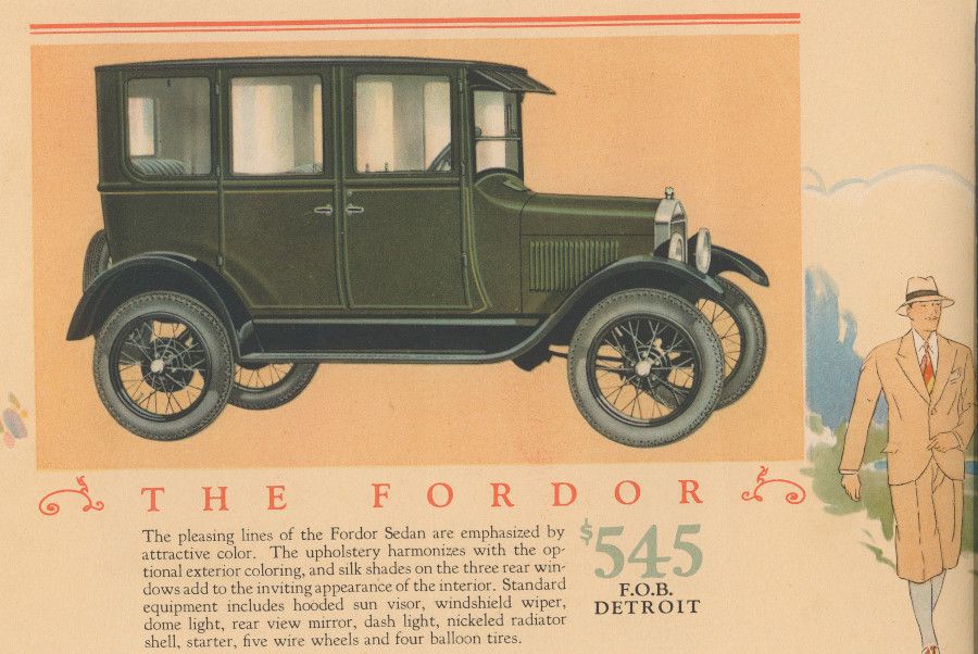 Ford Model T, 1926, Fordor