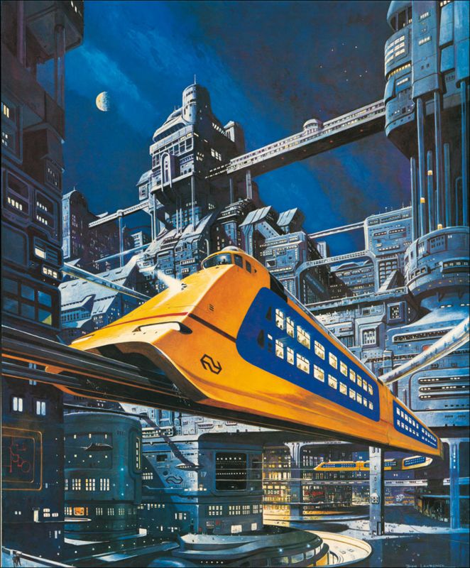 Geleceğin Demiryolu, Don Lawrence, 1989.