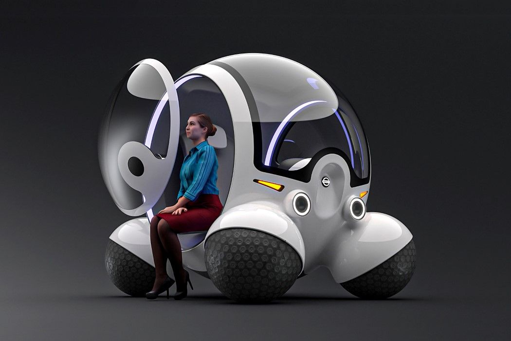 Nissan Dodgy Concept Pod. Tasarımcı: Burov Design