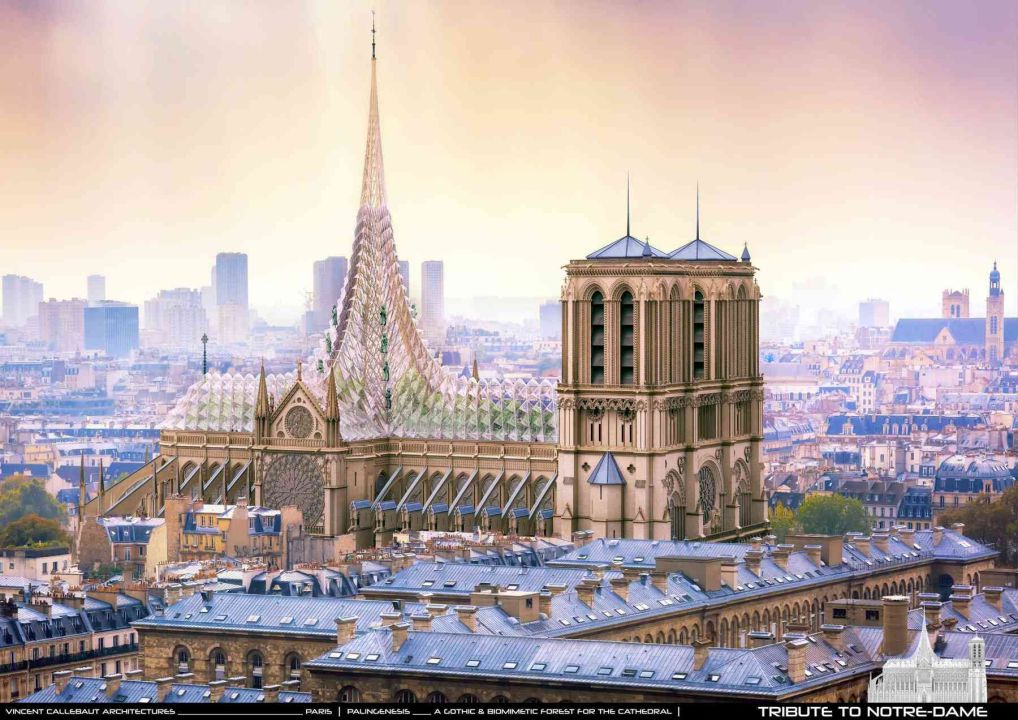 Notre Dame Katedrali Fütüristik Tasarımlar