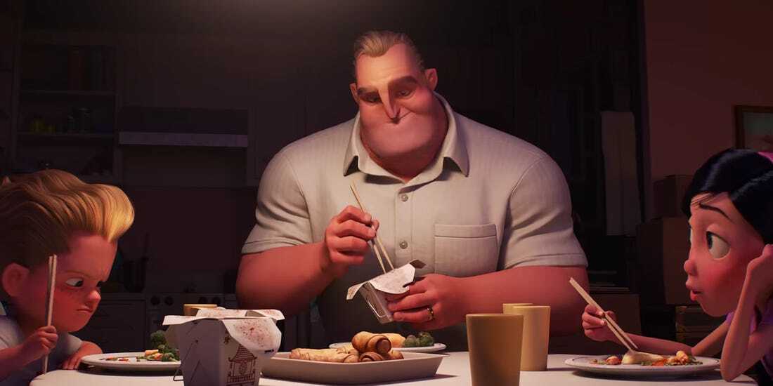 Incredibles 2 - Çin Servis Kabı - Chinese Takeout Box