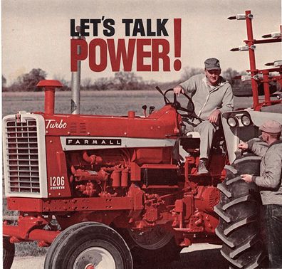 International Harvester Reklam Afişi, Let's Talk Power!