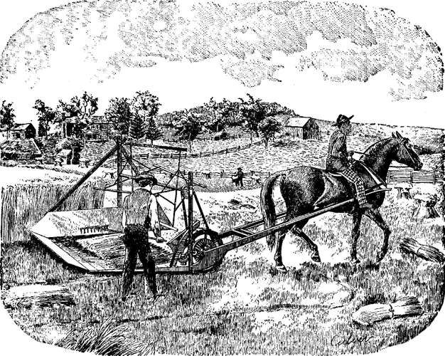 McCormick orak makinesi, 1831.